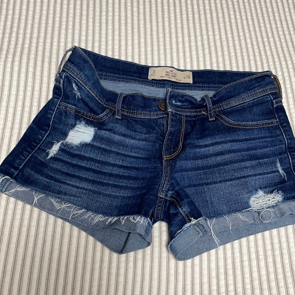 Hollister midi Jean shorts